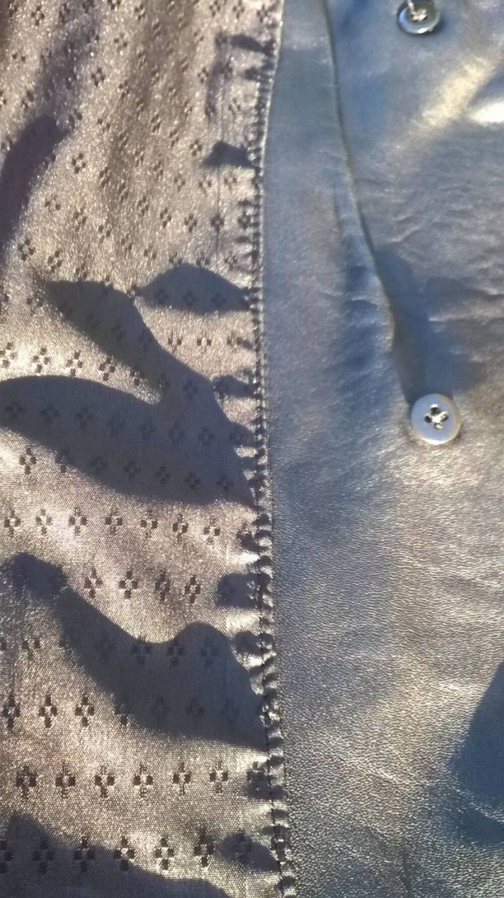 Giacca Donna Pelle Nera Artigianale (11)