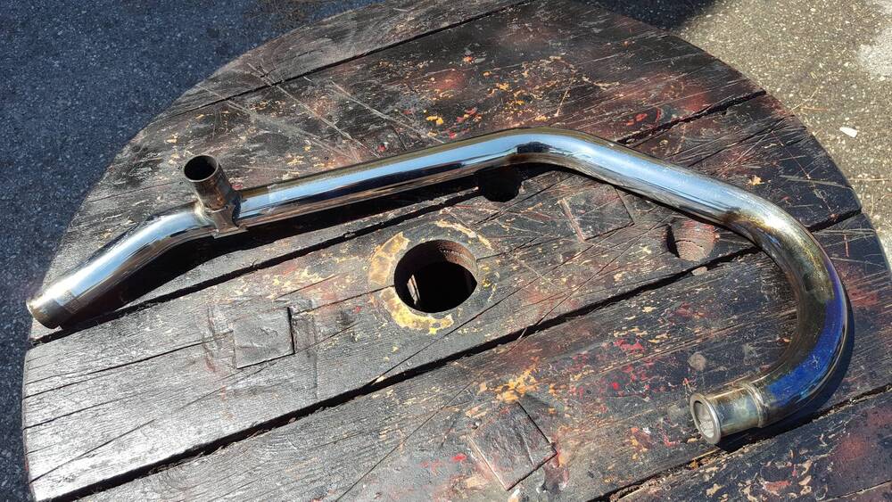 Collettore Destro Breva Moto Guzzi (6)