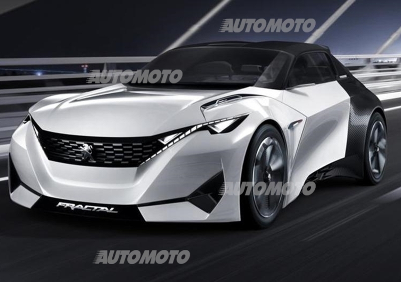 Peugeot Fractal concept: il Leone torner&agrave; ad avere una coup&eacute; (o una cabrio)?