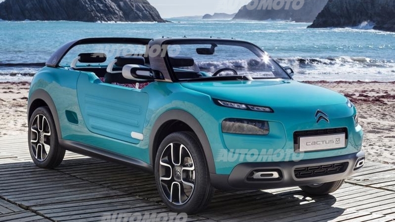 Citroen Cactus M concept: la Mehari torner&agrave; realt&agrave;?