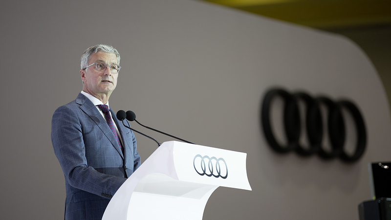 Rupert Stadler: &laquo;Con Audi AI riprendiamo il controllo del tempo&raquo;