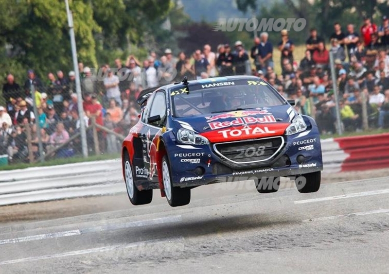 WRX di Francia. Hansen e Peugeot predoni di Loheac