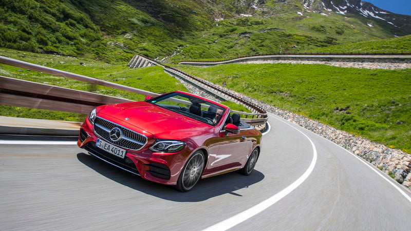 Mercedes Classe E Cabrio: per tetto il cielo