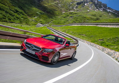 Mercedes Classe E Cabrio: per tetto il cielo