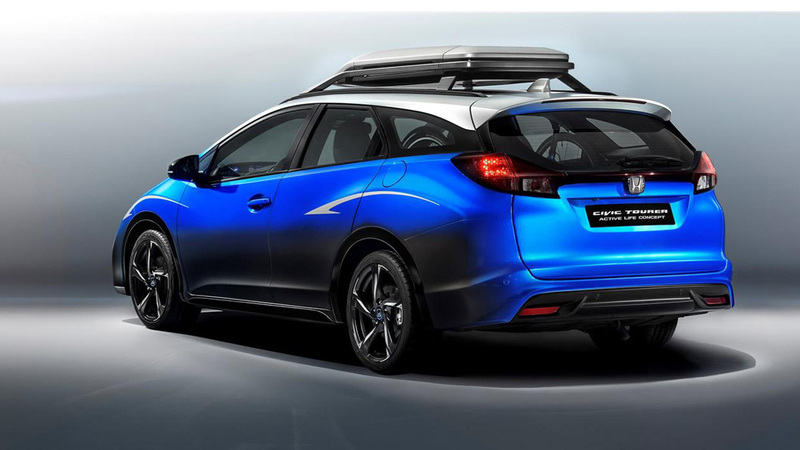 Honda Civic Tourer Active Life concept: pensata per gli sportivi