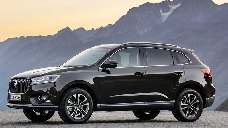 Borgward BX7: le prime immagini del SUV