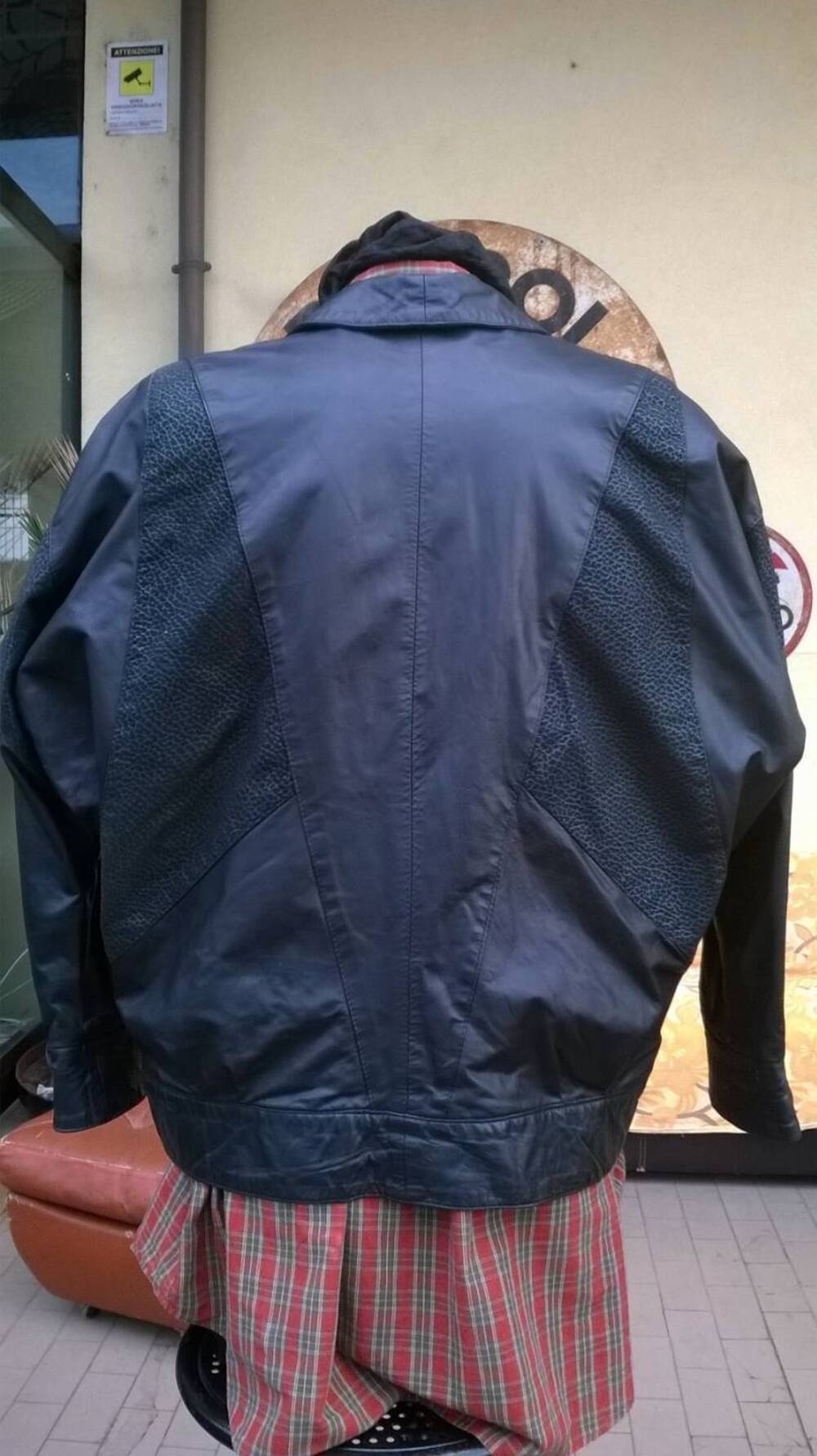 Giacca Marmorizzata Genuine Leather (4)