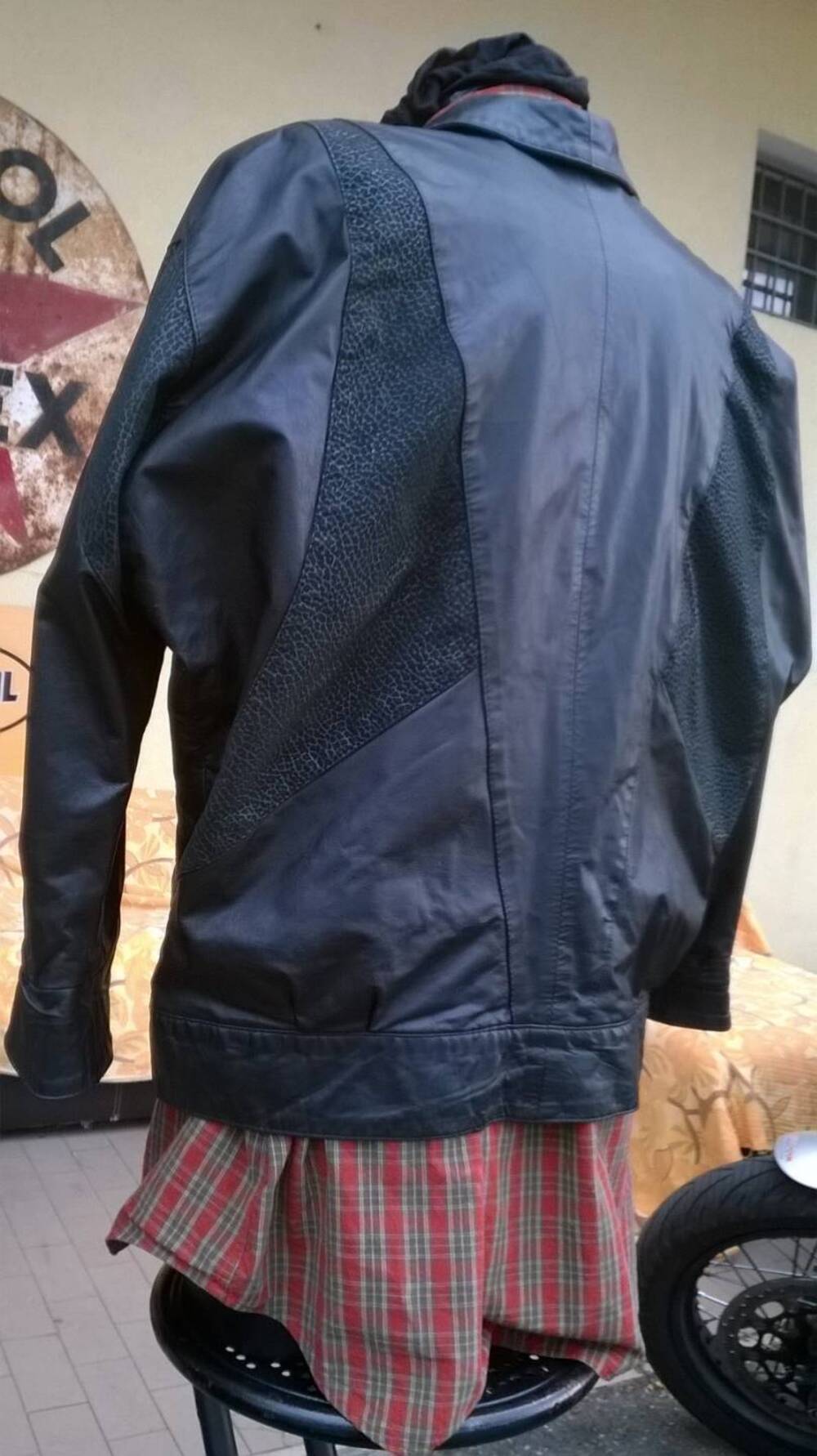 Giacca Marmorizzata Genuine Leather (6)