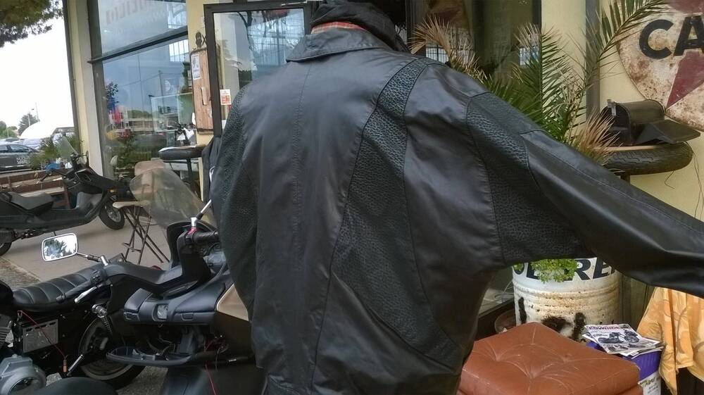 Giacca Marmorizzata Genuine Leather (7)