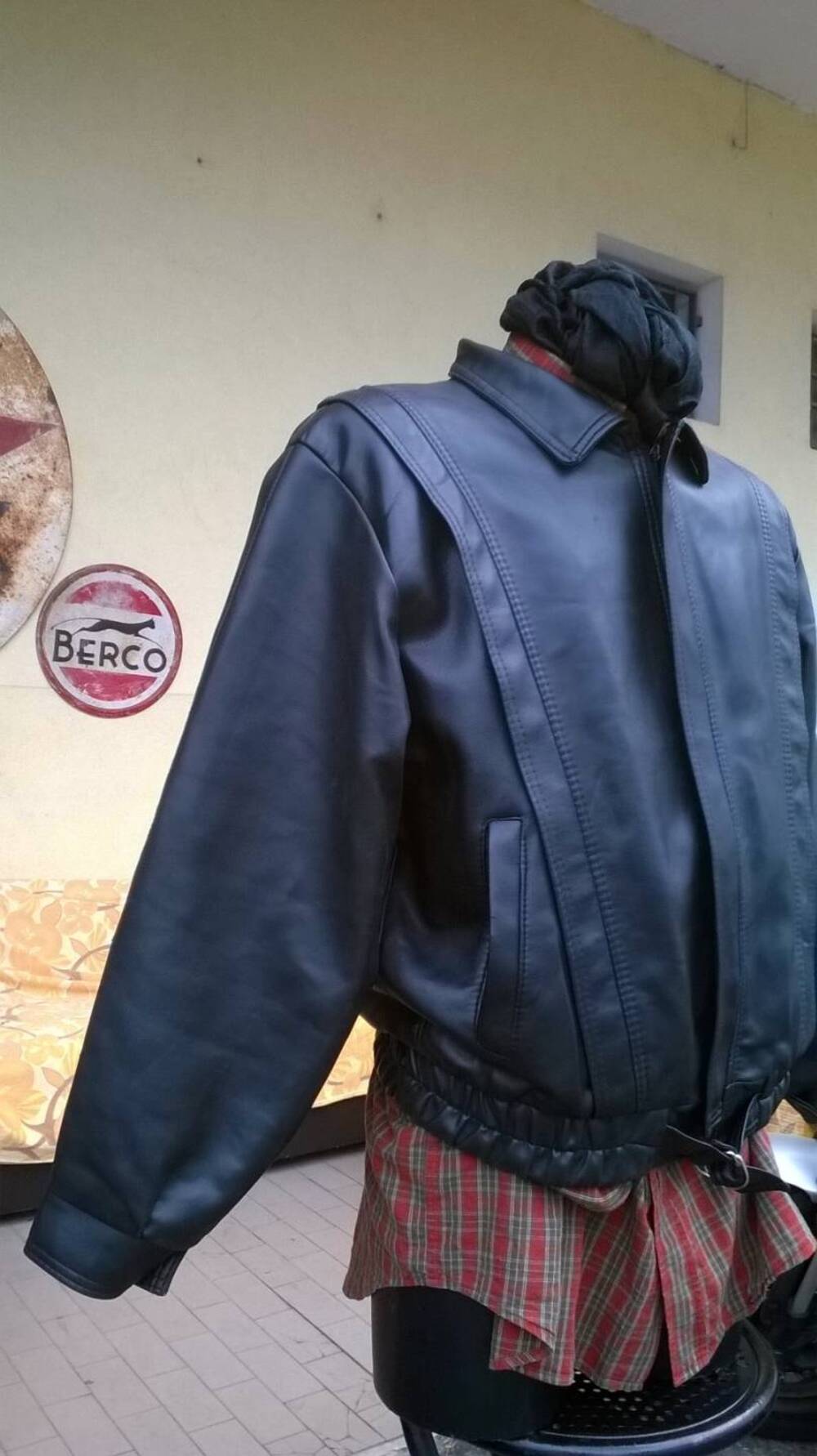 Giacca Uomo Bomber Artigianale (4)
