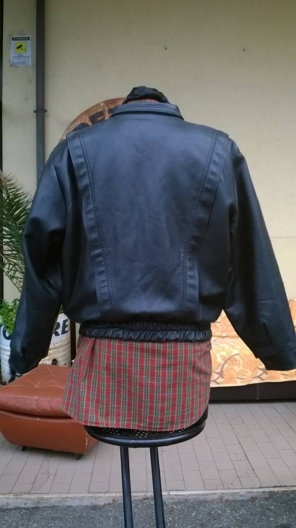 Giacca Uomo Bomber Artigianale (10)