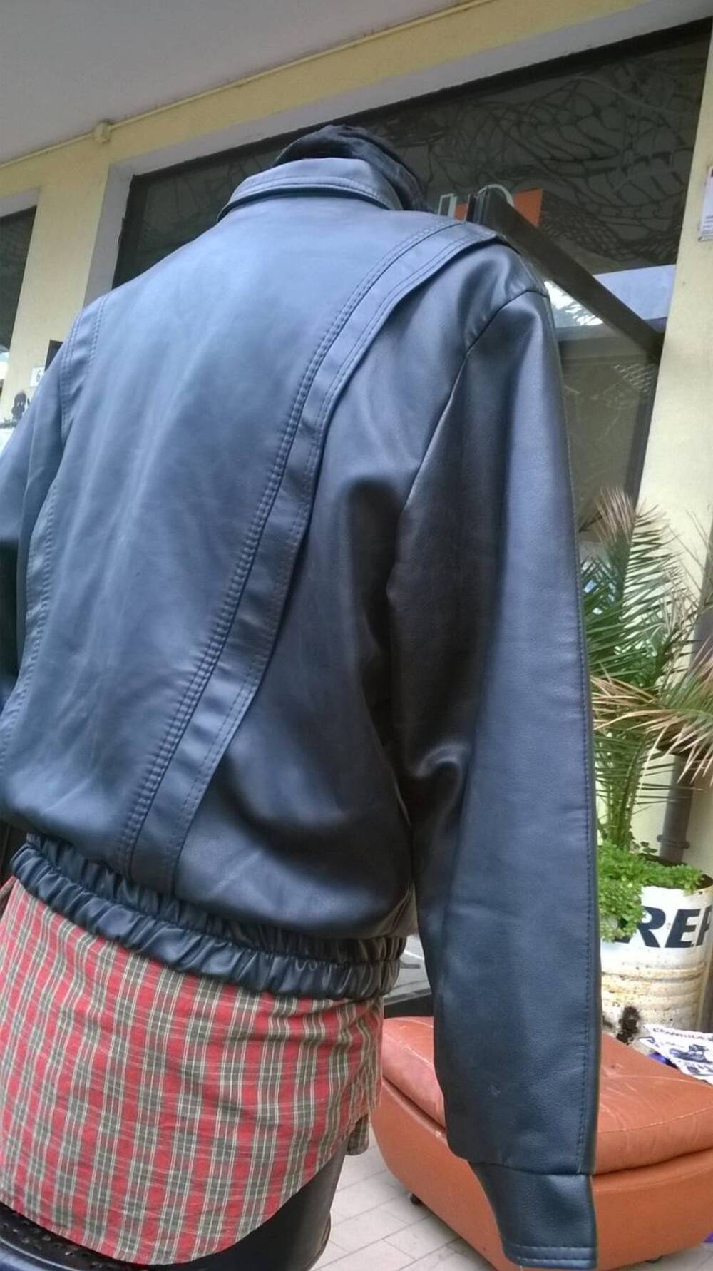 Giacca Uomo Bomber Artigianale (12)