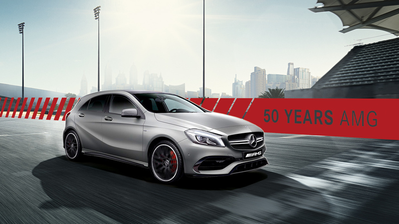 Mercedes A 45 AMG, ecco la &ldquo;Edition 50&rdquo;