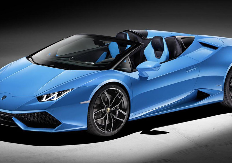 Lamborghini Huracan Spyder: supercar a cielo aperto