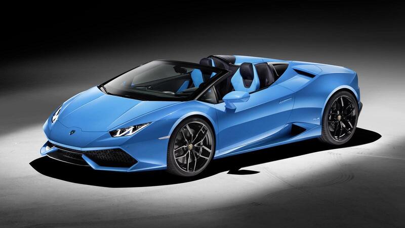 Lamborghini Huracan Spyder: supercar a cielo aperto