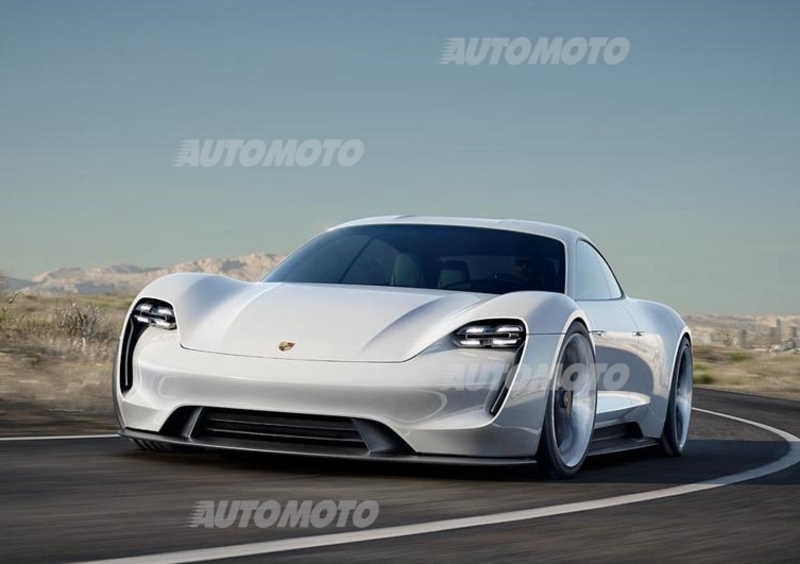 Porsche Mission E, il futuro &egrave; elettrico