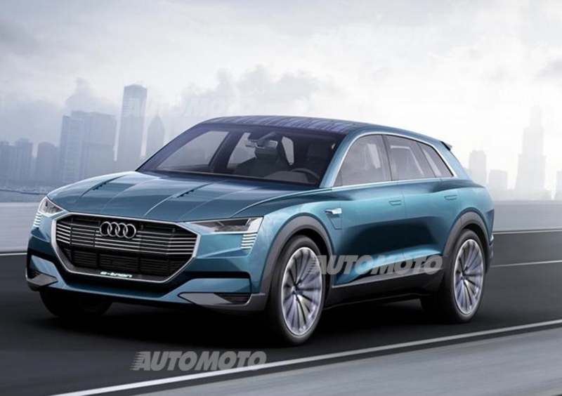 Audi e-tron quattro concept: un futuro elettrico per i SUV?