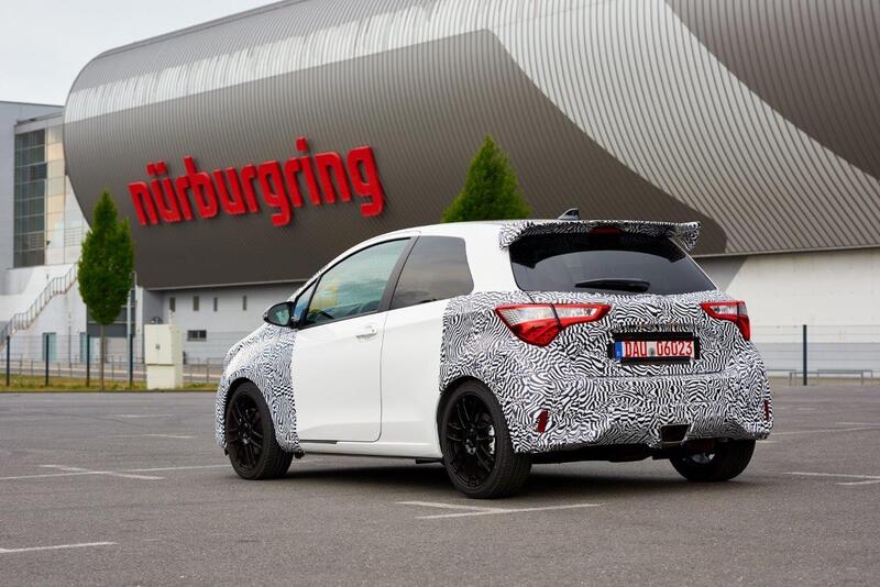 La pi&ugrave; cattiva delle Yaris nella sua &quot;culla&quot; tedesca del Nurburgring