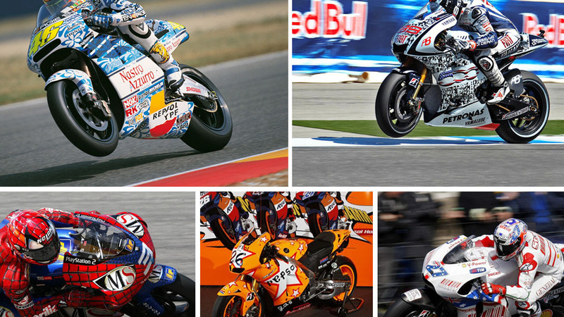 Le 5 livree pi&ugrave; stravaganti della MotoGP