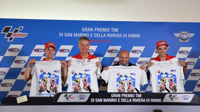 TIM e Ducati ancora insieme per la sicurezza con #guardaavanti