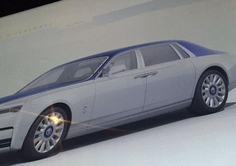 Rolls Royce, ecco come sarà la nuova Phantom