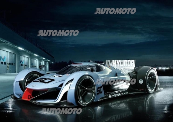 Hyundai N2025 Vision “Gran Turismo”, 884 CV a idrogeno