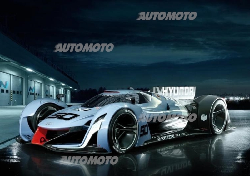 Hyundai N2025 Vision &ldquo;Gran Turismo&rdquo;, 884 CV a idrogeno