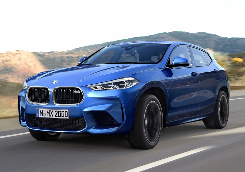 BMW X2 M, rendering