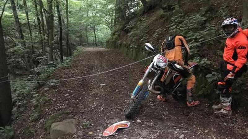 Catena su un sentiero, altro dramma sfiorato