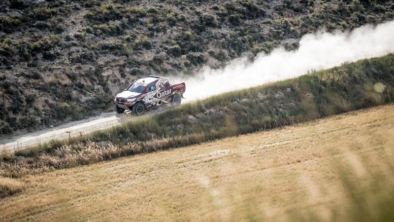 Baja Aragon 2017. Come da Copione, Al Attiyah (Toyota) e Barreda (Honda)