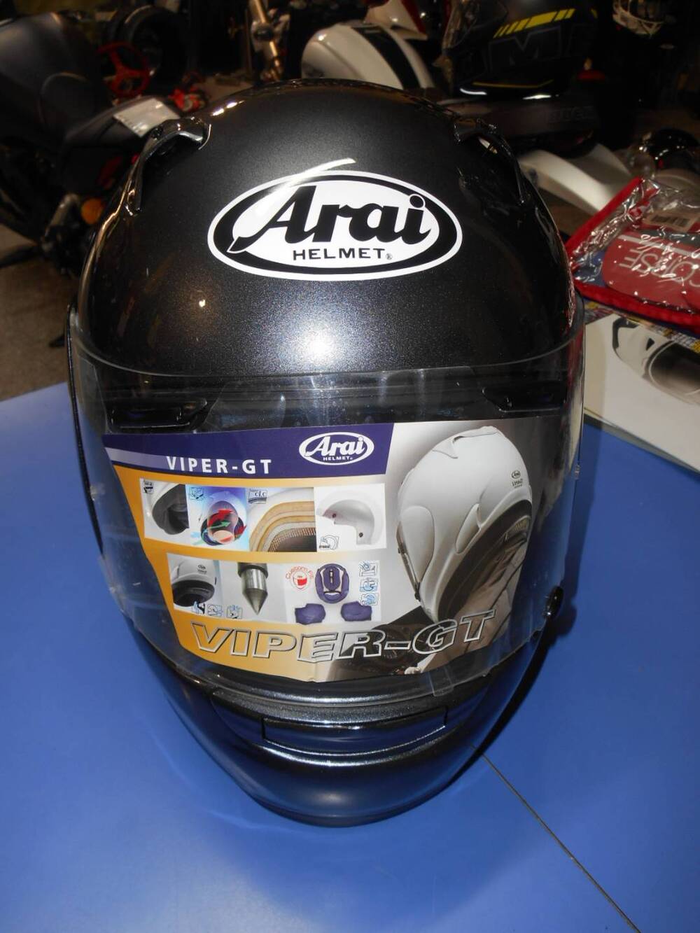 CASCO VIPER-GT GRIGIO Arai