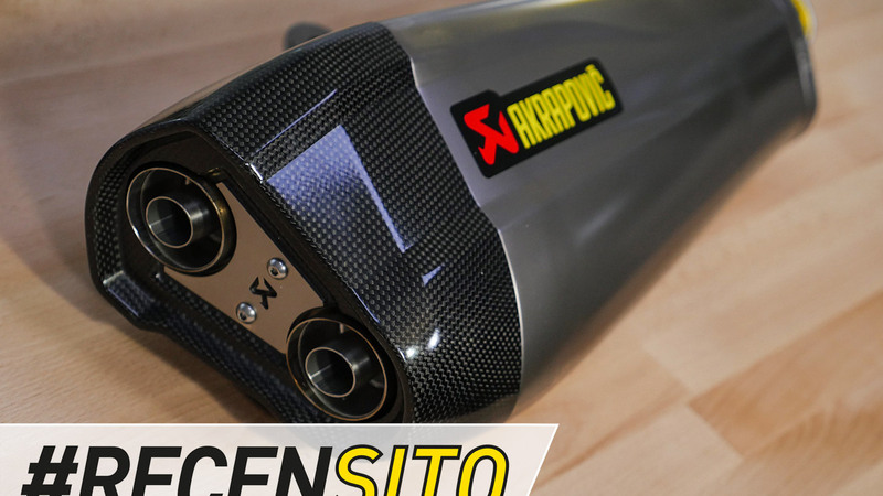 Akrapovic Yamaha TMax. Recensito scarico in titanio