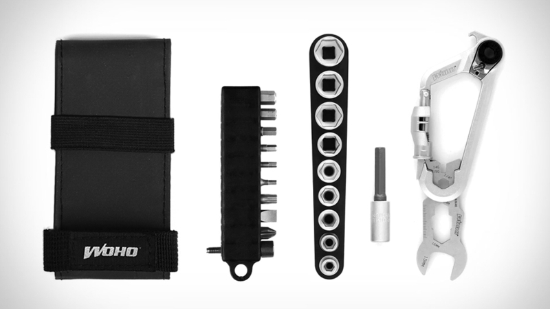  WOKit 2.0 Cycling Kit, il moschettone che si trasforma in cassetta degli attrezzi