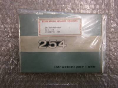 LIBRETTO USO E MANUTENZIO Moto Guzzi LIBRETTO USO E MAN. GUZZI 254