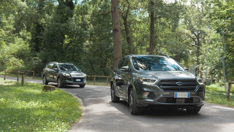 Ford Kuga Restyling vs Ford Kuga 2012: ecco cosa &egrave; cambiato