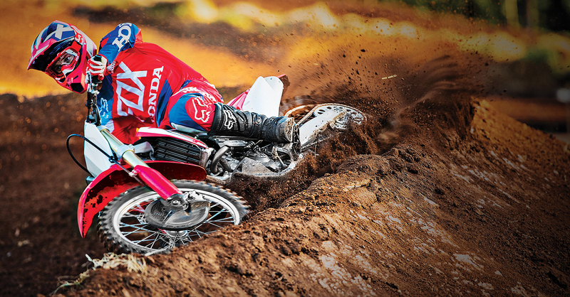 Honda CRF250R 2018. Motore e telaio nuovi