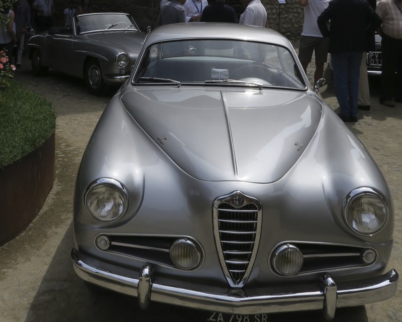 Alfa Romeo 1900 Touring realizzata con struttura “Superleggera”:Mercedes e Lancia avvertite...