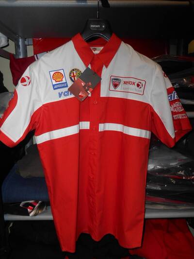 Camicia manica corta Ducati
