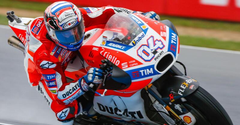 MotoGP. Dovizioso chiude in testa le FP2 a Brno