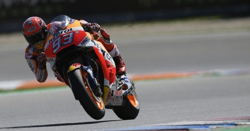 MotoGP. Marquez primo nel warm-up a Brno