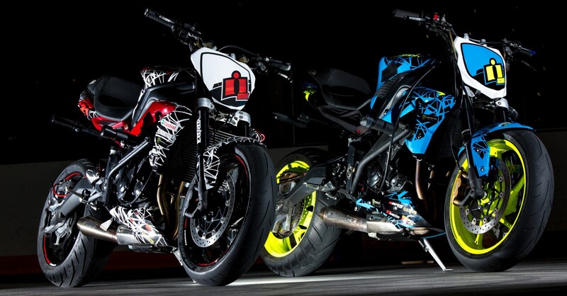 ICON Triumph Street Triple. Nate per lo stunt