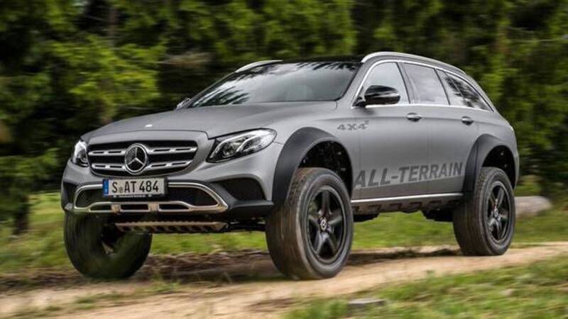 Mercedes Classe E All Terrain 4x4&sup2;, per il fuoristrada estremo