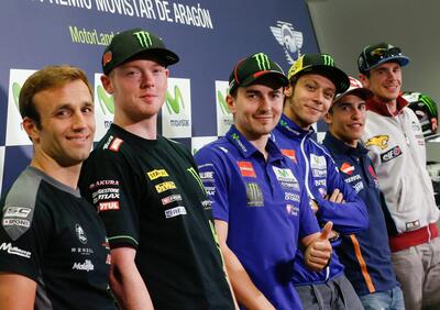 MotoGP, Aragón 2015. Rossi: Lorenzo più veloce? Solo in prova