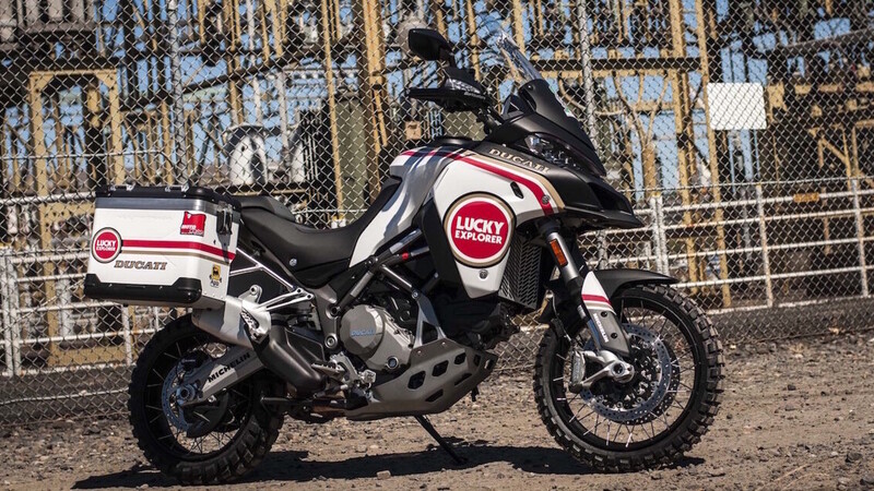 Ducati Multistrada 1200 Enduro &quot;Lucky Strike&quot;, nuova livrea dagli USA