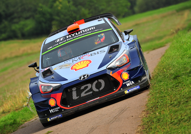 WRC17 Germania. 1a Tappa. L’attacco di Tanak (Ford M-Sport)