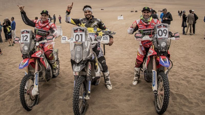 Cross-Country Rally 2017. Atacama. Doppietta cilena. Quintanilla (Husqvarna) e Casale (Quad Yamaha)