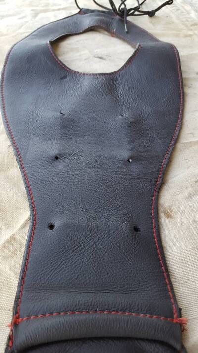 Copertura Serbatoio Nera Custom