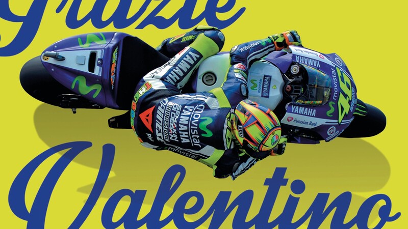 Libri per motociclisti. &quot;Grazie Valentino &ndash; Lettera a un campione infinito&quot;