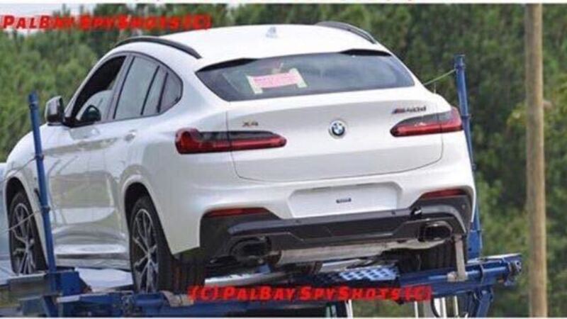 BMW X4 my 2018: eccola senza veli