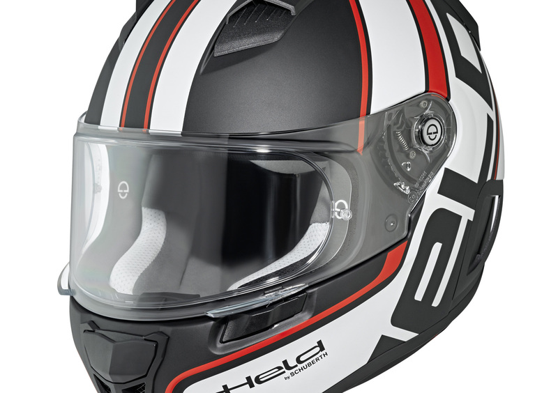 Held si affida, per la nuova collezione di caschi, alle tecnologie Schuberth